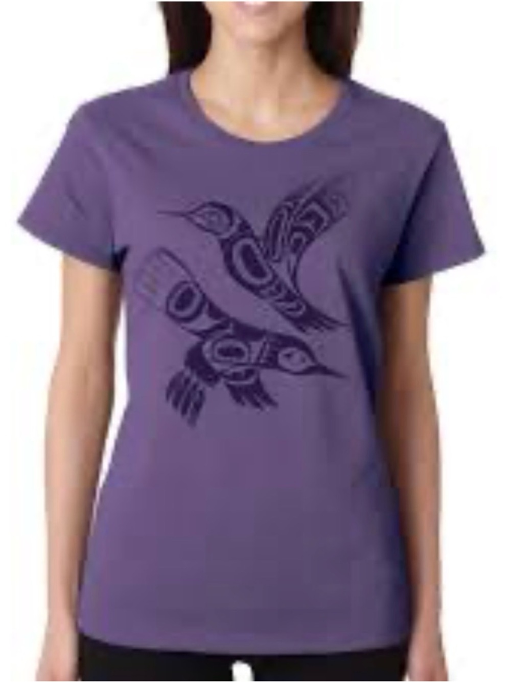 Native Northwest Purple Infinite Joy Tee